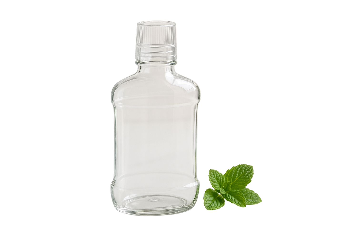 clear bottle with no words
